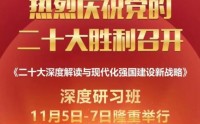 20大解讀與現(xiàn)代化強(qiáng)國(guó)建設(shè)新戰(zhàn)略深度研習(xí)班